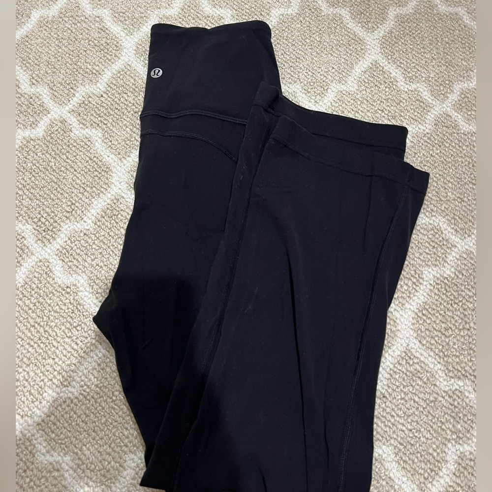 Lululemon cropped flare leggings